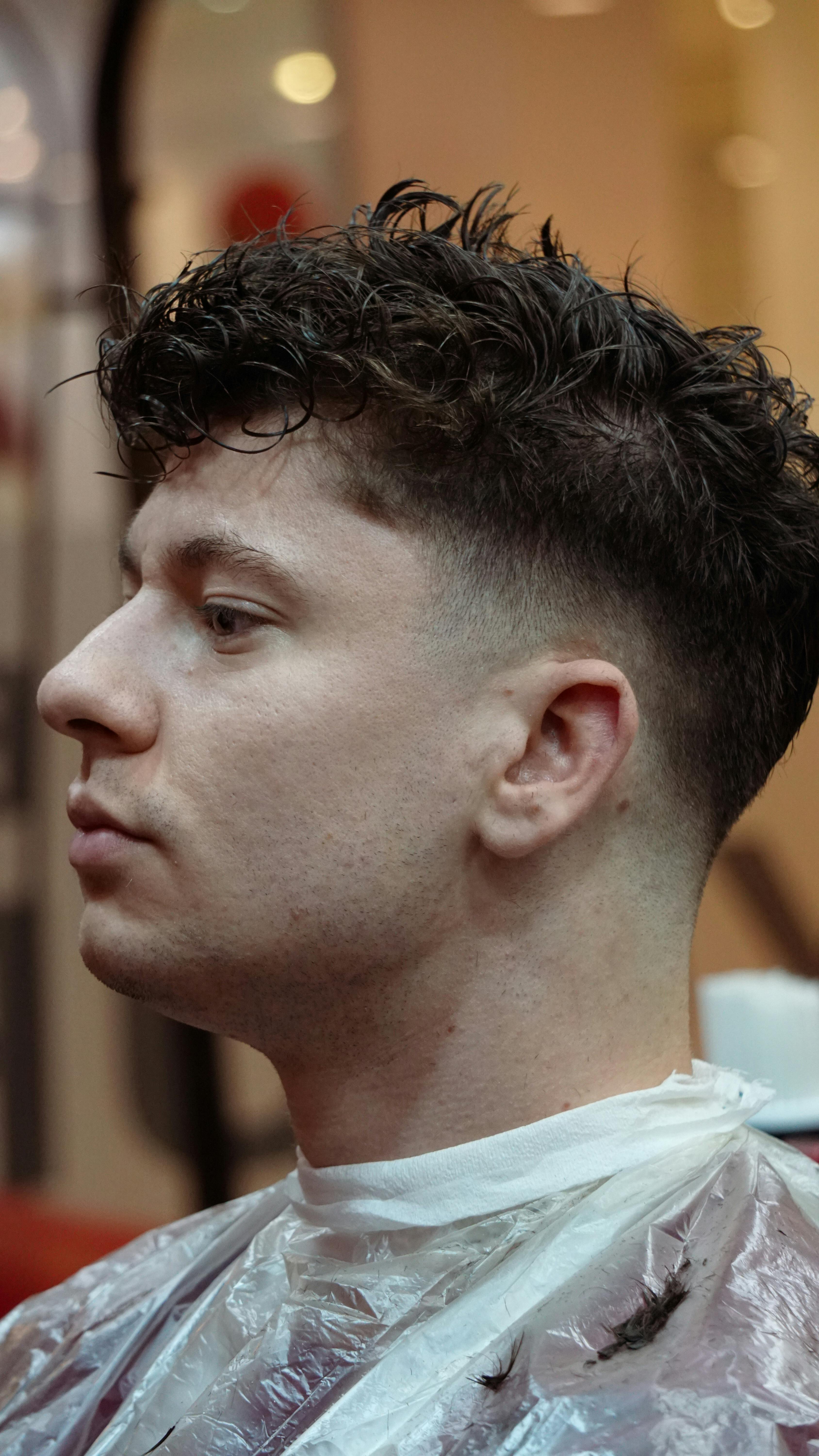 Corte masculino estiloso